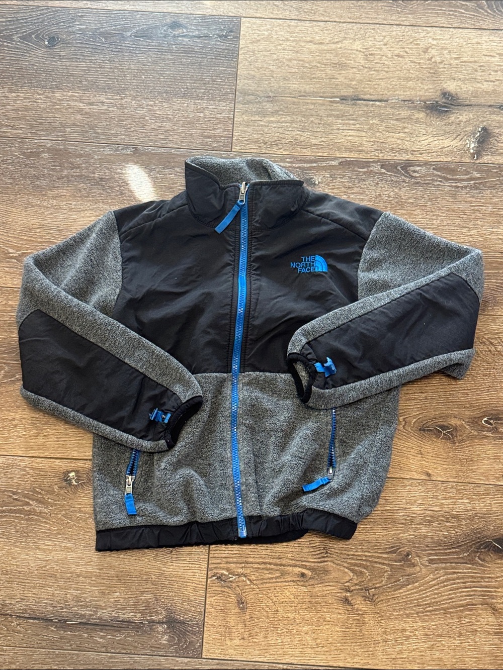 North face fleece full zip youth small 7/8